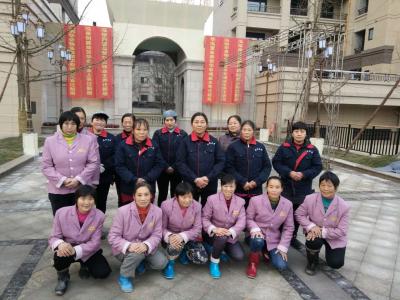 宜賓上江北華彩城住宅二期大型開荒保潔